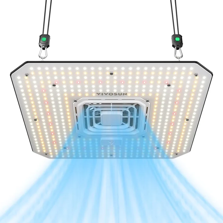 VIVOSUN AeroLight A150SE, LED Grow Lampe 150W mit Integriertem Zirkulationsventilator, Pflanzenlampe Kompatibel mit App, Verwendbar mit GrowHub Controller E42A/E25 für 120x60cm, 90x90cm Growzelt – Bild 1