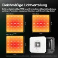 VIVOSUN AeroLight A150SE, LED Grow Lampe 150W mit Integriertem Zirkulationsventilator, Pflanzenlampe Kompatibel mit App, Verwendbar mit GrowHub Controller E42A/E25 für 120x60cm, 90x90cm Growzelt - Thumbnail 5