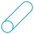 thyssenkrupp Rundstab Aluminium Ø 14 mm in 2450 mm Länge | Rundprofil Alu | Rundmaterial | EN AW-6060 - Thumbnail 4