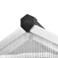 3,46 m² Gewächshaus Verstärktes Aluminium 190x182x195 cm Frostschutz Pflanzen Winterschutz GewäChshaus Klein FrostwäChter GewäChshaus Winterfest GeräTehaus Tomatenhaus Nicht Fundament - Thumbnail 5
