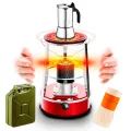 Extralink Aladdin, Tragbare Petroleumofen, Tankinhalt 4,6L, Heizleistung 2600W, Hält bis zu 18 Stunden lang warm, Petroleumheizung kann als Campingkocher verwendet werden, Zelt Heizung - Thumbnail 1