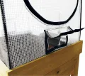 VegTrug® Gewächshausaufsatz Classic - Hochbeet Abdeckung mit Micro-Net-Funktion & PE-Folie - Frühbeet Aufsatz für Pflanzkasten - 99,5x72x90 cm - Thumbnail 4