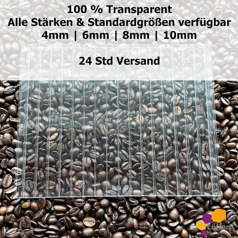 Löffert® Sonderposten | Ersatzplatten für Gewächshaus | Polycarbonat | Stegplatten | 4mm - 6mm - 8mm - 10mm | Standardgrößen & Zuschnitt auf Maß (10mm | 1 Stück | 1500x700mm | Wunschmaß eintippen) – Bild 5