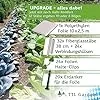 TTL Garden Folientunnel Set Flex XL 32 mit PE Folie 10 x 2,5 m - 10 x Fiberglas Bögen & PE Anzuchtfolie 10x2,5m breit, Rund Bogen Abdeckung Frühbeet Hochbeet Gemüsebeet stabil langlebig & rostfrei – Bild 2