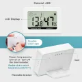 Hygrometer Thermometer Digitales Mini Innen Temperatur Luftfeuchtigkeit Messgerät mit Komfortstufen Indikator und Halterung für Büro Wohnzimmer Gewächshaus 6 Stücke - Thumbnail 5