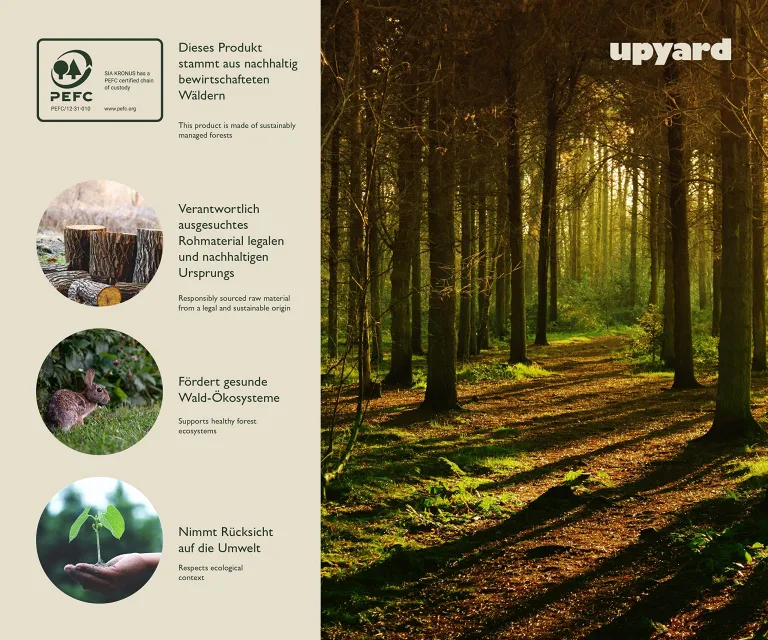 Upyard Holz Hochbeet für Garten, Terrasse und Balkon - Blumenkasten mit Innenvlies und wasserdichter Kunststoffeinlage - Pflanzkasten für Innen- und Außenbereich, 78x52x48, Schwarz – Bild 7