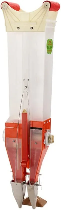 GemüSepflanzmaschine, Manuelle Langem Griff SäMling Pflanzmaschine, Grüne Zwiebel Rettich Rüben Salat Transplanter, für Garten,Hof,GewäChshaus