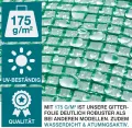 TOM Gewächshaus, Foliengewächshaus Folientunnel 175g/m² extra stabil & langlebig – 4 Größen: 2x3m 3x4m 3x6m Gewächshaus mit Erdanker – 2 Türen – Fenster mit Insektenschutz – für Tomaten & Co. - Thumbnail 5