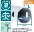 TOM Gewächshaus, Foliengewächshaus Folientunnel 175g/m² extra stabil & langlebig – 4 Größen: 2x3m 3x4m 3x6m Gewächshaus mit Erdanker – 2 Türen – Fenster mit Insektenschutz – für Tomaten & Co. - Thumbnail 7