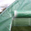 MonsterShop Polytunnel mit Folie Gewächshaus Treibhaus Tomatenhaus Pflanzenhaus Folientunnel 25mm 4m x 2m - Thumbnail 7
