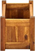 Home & Garden Hochbeet Akazienholz 50x25x25 cm - Thumbnail 4