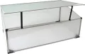 NATIV Frühbeet aus Aluminium | Hochbeet Abdeckung mit arretierbarem Dach | Frühbeetkasten mit Polycarbonatplatten | Frühbeetaufsatz für Hochbeet 100 x 60 cm | Mini Gewächshaus - Thumbnail 1