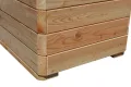 Gartenwelt Riegelsberger Massiver Pflanzkasten Mammut 58x58x57 cm aus Lärchenholz Natur Blumenkasten Blumentopf Pflanzkübel Kräutertopf Balkonkasten fertig montiert - Thumbnail 9