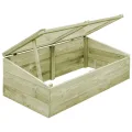 Gewächshaus, Wintergarten Bausatz, Tomatenhaus, Treibhaus, Garten, Greenhouse, Gartengewächshäuser, Anlehngewächshaus, Imprägniertes Kiefernholz 100 x 50 x 35 cm - Thumbnail 4