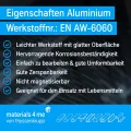 thyssenkrupp Z-Profil Aluminium 40 x 40 x 40 x 3 mm in 2450 mm Länge | Alu Profil | AlMgSi0,5 | EN AW-6060 - Thumbnail 3