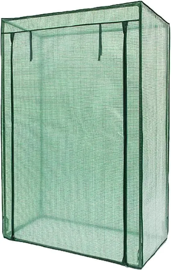 PROREGAL Gewächshaus PIVY | Ideal geeignet für den Garten | HxBxT 150x100x50cm | Grün | Treibhaus, Tomatenhaus, Pflanzenhaus, Garten, Foliengewächshaus – Bild 1