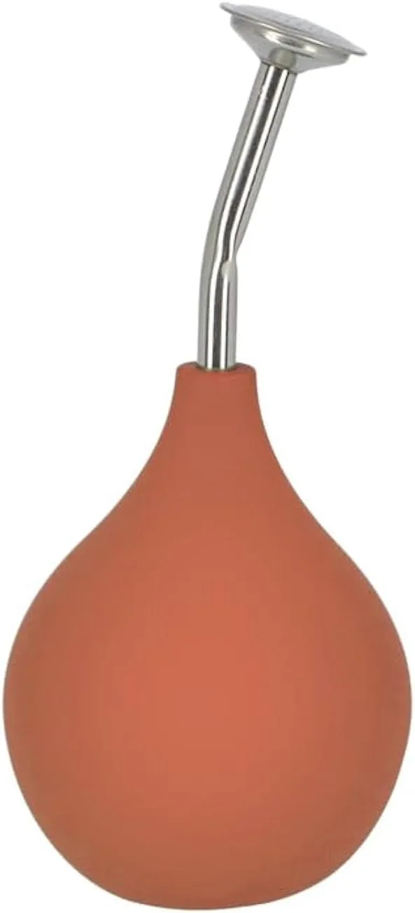 Allrounda Gießbrause Ball Sprüher Edelstahl Ausguss, Gießkannen Alternative für kleine Pflanzen Stecklinge Blumen Setzlinge (Terracotta/Rot) – Bild 1