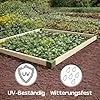 Eckverbindungen 4 Stück für Frühbeet Holzverbinder Beetecken Frühbeet Eckverbinder für Holzlatten Beet Eckpfeiler Beetumrandung Verbindungsstücke Halter – Bild 2