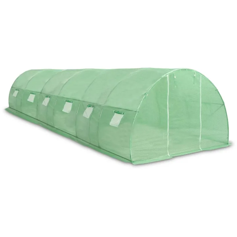 GuyAna Gewächshaus 27m² 900x300x200 cm Bio Green üBerwinterungszelt ZimmergewäChshaus – Bild 5