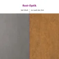 vidaXL Hochbeet, Wetterfest Pflanzkasten mit viel Platz, Pflanzkübel Blumenkasten für Balkon Garten, Blumenkübel Gemüsebeet, 770x100x36 cm Cortenstahl - Thumbnail 5