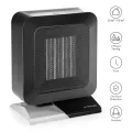 TROTEC Keramik Heizlüfter TFC 13 E – Heizleistung 700 W / 1400 W – Elektroheizung mit Thermostat, Raumgröße 20 m² bis 50 m³, schwarz - Thumbnail 3