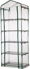 Tomatengewächshaus, Anzucht Gewächshaus, Platzsparend Anzucht Treibhaus, Überwinterungszelt Für Pflanzen Garten, Balkon Wassdicht Windfest, Für Kleine Gärten, Balkone, Terrassen - Thumbnail 1
