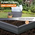 Garantia Ergo Quadro TurboPlus M 85 Hochbeet Wood - Blumentopf, Hochbeete für Garten, Pflanzkübel Groß Außen, Blumenkasten, Blumentopf Hoch, Blumenkübel, Frühbeet - Thumbnail 5
