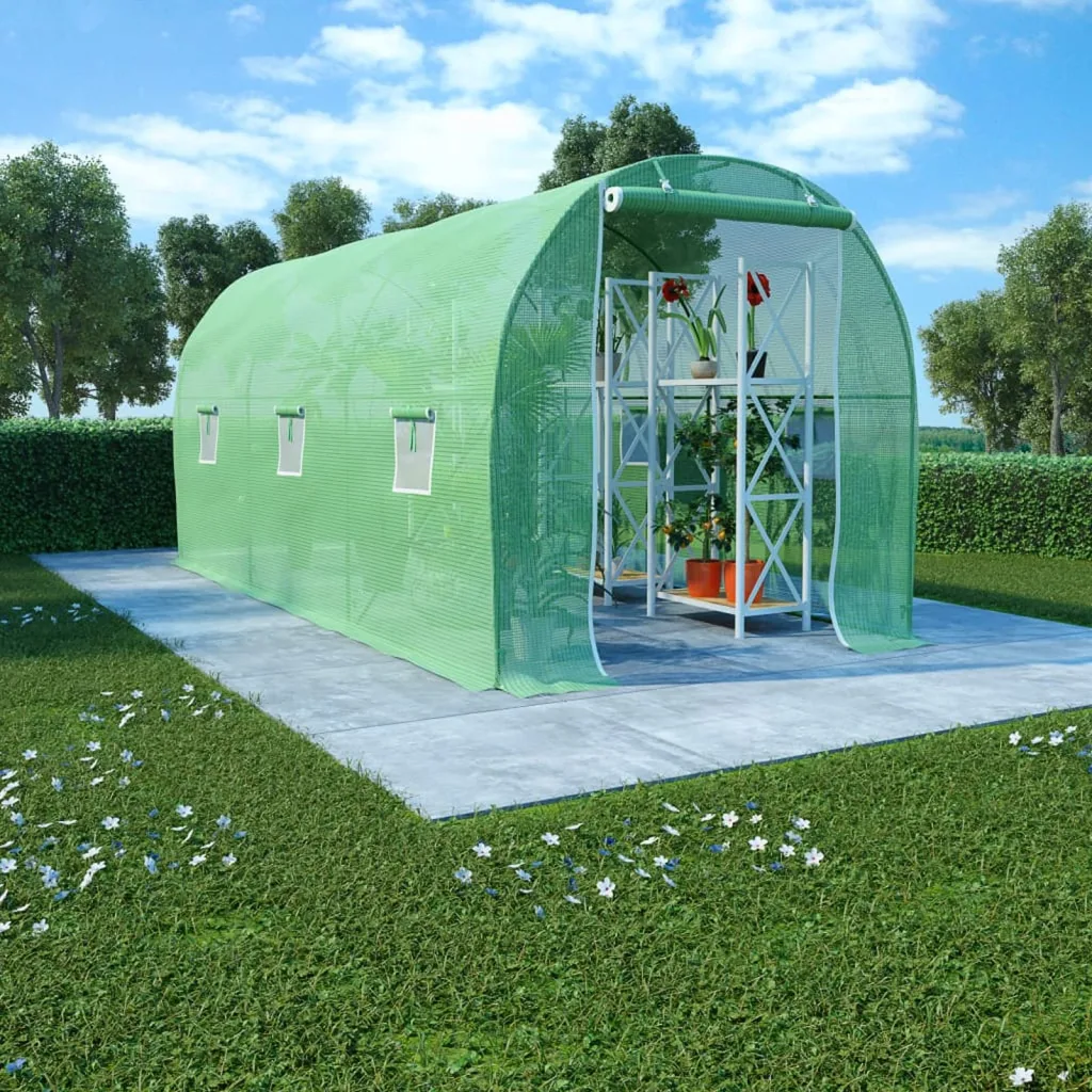 ARKEM Gewächshaus 9 m² 4,5x2x2 m GewäChshaus Winterfest ZimmergewäChshaus Deko-GewäChshaus