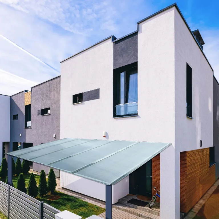 KAISER plastic® 4x Doppelstegplatten Polycarbonat 16/20-98 x 300 cm (11,76 m²) - Klar & UV-beständig - Hohlkammerplatten Xtra Strong - Stegplatten für Dach, Gewächshaus, Carport – Bild 5