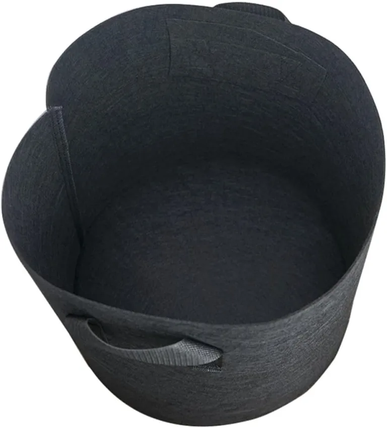 König Design 10x 30L Pflanzsack aus Vlies Stoff - 10er Set 30L Pflanztaschen aus 300 g/m² Filz & Vliesstoff - Pflanzgefäß Pflanzbeutel für Balkon Terrasse Gewächshaus & Garten – Bild 6