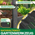 KESSER® Hochbeet mit 4 Etagen Premium Blumenkasten Blumentreppe Pflanztreppe Gemüsebeet Kräuterbeet Pflanzkübel Frühbeet Blumenbeet Pflanzkasten mit Gartenvlies - Beet inkl. Schaufelset, Anthrazit - Thumbnail 8