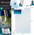 KESSER® 14x Polycarbonat Hohlkammerstegplatten 4mm | 14,7m² Doppelstegplatte - 70 x 150 | Stegplatten UV-beständig Für Gewächshaus Gartenbau Carports | 50xKlammern, 50xZ-Clips & 30xGewächshausclips - Thumbnail 8