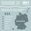 Hochbeet Kräuter aus Teakholz | modernes Gartenbeet XL Blumenkasten 86x40x80 cm (BxTxH) | großes Kräuterbeet | Pflanzenbeet für den Balkon-Garten | Naturholz mit Folie | Sichtschutz - Thumbnail 7