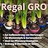 Pflanzenregal - Gartenregal - Lageregal - Blumenständer Metall - Drahtgitterböden - Frühbeet - Leiterregal GRO, 90x30x106, 2 Stück, grün - Pflanzenständer für Gewächshaus Balkon – Bild 2