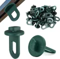 60x Gewächshausclips, Gewächshaus Zubehör, Stabile Pflanzenhalter Aufhängevorrichtungen, Klammern für Gewächshaus für Pflanzenhalter Gewächshaus Platten Gartenhaus Rankgitter - Thumbnail 9