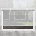 TOOLPORT Foliengewächshaus Gewächshaus 2x3m stabil & langlebig mit Fenster - reißfeste PE Plane 180g/m² weiß transparent - Thumbnail 8