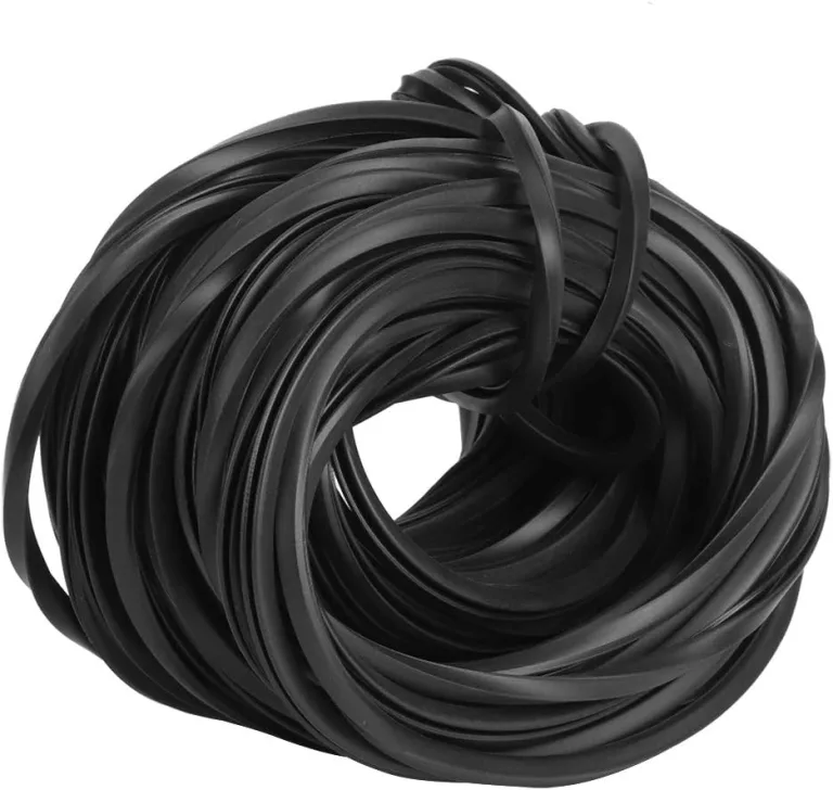 Gummidichtungsstreifen, Schwarzer Gewächshaus-Gummistreifen, Glasdichtung, Gummileitung, Kabel, Gewächshaus-Zubehör, Zubehör für Wetterfeste Dichtung (18 Meter) – Bild 9