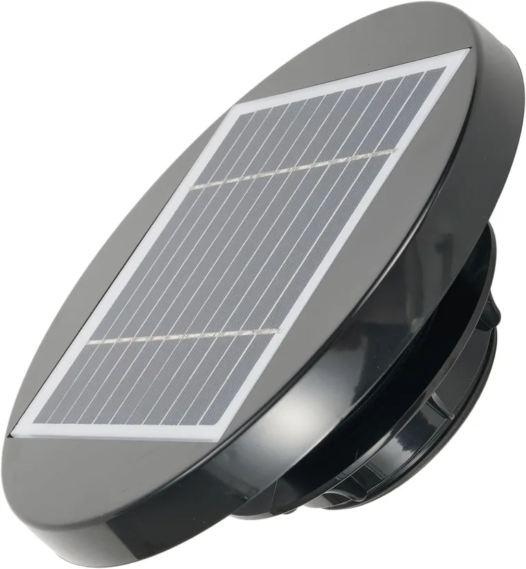 Solarbetriebener Ventilator,Solar Ventilator Solarbetriebener Dachventilator Loft-Ventilator Wasserdichter Abluftventilator für Boot Wohnwagen Gewächshaus Schuppen – Bild 5