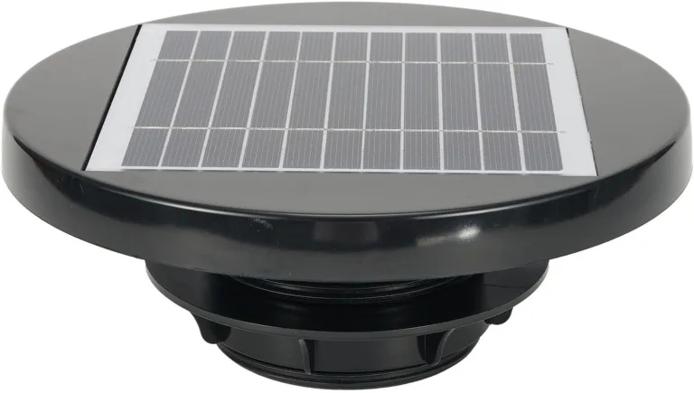 Solarbetriebener Ventilator,Solar Ventilator Solarbetriebener Dachventilator Loft-Ventilator Wasserdichter Abluftventilator für Boot Wohnwagen Gewächshaus Schuppen – Bild 1