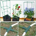 20 Stück Gewächshaus Eckverbinder, Gewächshaus Rahmen, Verbindungsstücke, Verbindungsstücke für Gewächshaus Rahmen, geeignet für Garten Rahmen, Traubenspalier, Schuppen, 4 Arten, 11mm(Grüner) - Thumbnail 6