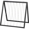 dobar® Rankhilfen-Aufsatz Gurken für Hochbeet Kubus 2.0 - Rankhilfe für den Garten - 78 x 58 x 78 cm - Braun - Thumbnail 8