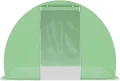 Gecheer Gewächshaus Tunnelgewächshaus Gartenhaus Garten Treibhaus Pflanzenhaus Tomatenhaus Frühbeet 6 m² 3x2x2 m - Thumbnail 4