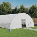 Rantry Haus Gewächshaus mit Rahmen aus grünem Aiaio 48 m² 8 x 6 x 2,85 m, Gewächshaus für den Garten, Gewächshaus für den Garten, Gewächshaus für Pflanzen, Haus, Möbel - Thumbnail 10