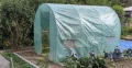 EraGreen Gitterfolie 2m x 5m - 280g/m² reißfeste Gewächshaus Folie mit Nagelrand, hoch UV-Stabil Gartenfolie für Tomatenhaus und Frühbeet, Gewebefolie - Thumbnail 6
