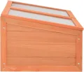 Gewächshaus, Wintergarten Bausatz, Tomatenhaus, Treibhaus, Garten, Greenhouse, Gartengewächshäuser, Anlehngewächshaus, Holz 100x50x34 cm - Thumbnail 5