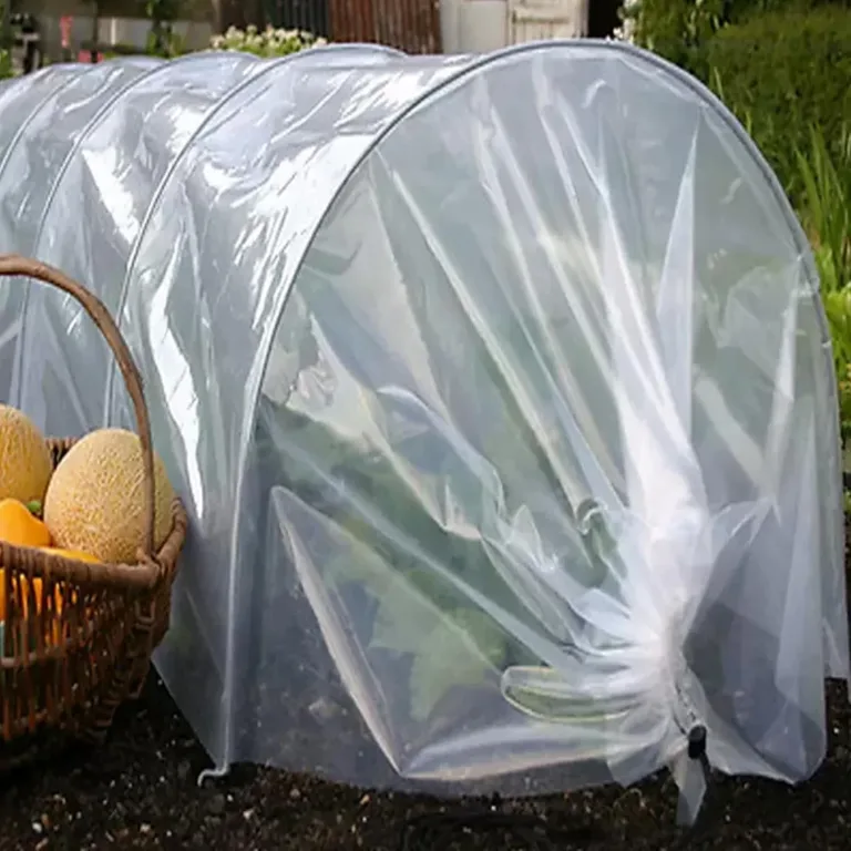 Polyethylenfolie Transparent Gewächshausfolie, Extra Dick Reißfest Gartenfolie Aus Polyethylen,Treibhaus Folie Zur Abdeckung Von Gemüsebeeten Tunnelfolie Tomatenhaus Folie (2 X 3m) – Bild 6