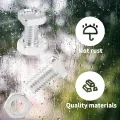 50 Sets Gewächshausmuttern und -Schrauben,Aluminium Gewächshaus Sechskantmuttern und Vierkantschrauben für die Reparatur von Gewächshäusern Notwendiges Zubehör (50pcs Square Screw) - Thumbnail 5