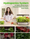 LETPOT LPH-SE WiFi Hydroponisches Anzuchtsystem, 12 Hülsen Smart Herb Garden Kit für Innenräume, Indoor Garten mit 24W LED Wachstumslicht, 5,5L Wassertank, Pumpsystem, automatischer Timer - Thumbnail 8