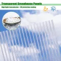 4mm Klar Stegplatten Set 14x Polycarbonat Hohlkammerstegplatten Total 10,25m² UV-beständigem Gewächshausplatten Schneidbar Doppelstegplatten für den Bau von Carports, Gewächshäuse - Thumbnail 3