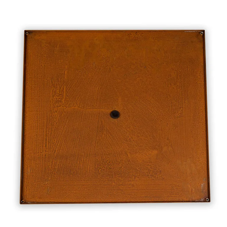 Köhko® Designer Bodenplatte für Pflanzrahmen aus Cortenstahl als Bausatz QUADER 120x50cm – Bild 3